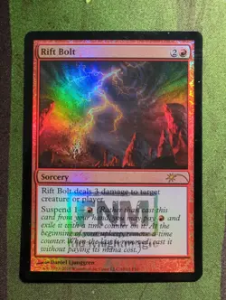 Rift Bolt FNM Promos Foil Friday Night Magic - Image 1