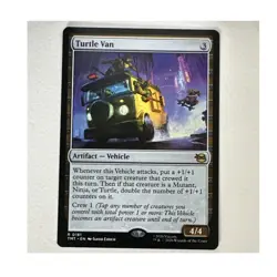 Wizards Turtle Van 0181 TMT MTG Rare Artifact Vehicle TMNT Regular 2026 - Image 1