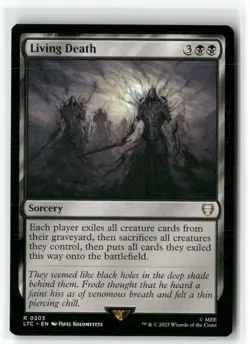 Living Death 203 Commander: The Lord of the Rings: NM - Image 1