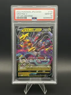 GIRATINA V #110 PSA 10 2022 POKEMON JPN SWORD & SHIELD VSTAR UNIVERSE - Image 1