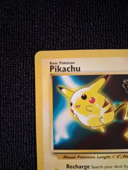Pokemon Card - Pikachu Wizards Black Star WB Movie 4 Promo - Image 3