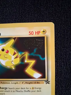 Pokemon Card - Pikachu Wizards Black Star WB Movie 4 Promo - Image 4