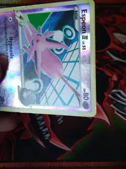 Espeon E4 - 18/111 - Reverse Holo Rare - Rising Rivals Pokemon TCG HP - Image 3