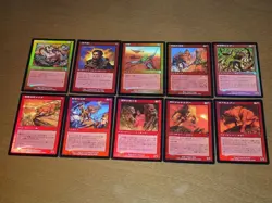 FOIL Lot Invasion Japanese x10 mtg SP,MP B - Image 1