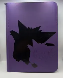 Ultra Pro Zippered PRO Binder 9-Pocket Pokemon Elite Series Gengar - Image 1