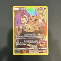 Mimikyu 245/236 Cosmic Eclipse Secret Rare Full Art Holo 70 HP Psychic TCG - Image 1