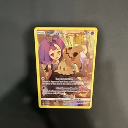 Mimikyu 245/236 Cosmic Eclipse Secret Rare Full Art Holo 70 HP Psychic TCG - Image 5