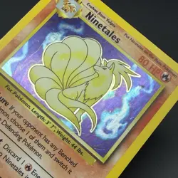 Ninetales 012/102 Base Set Holo Pokemon TCG Vintage - Image 3