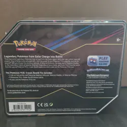 Pokemon TCG Crown Zenith Tin Galarian Moltres Promo English 2023 - Image 3