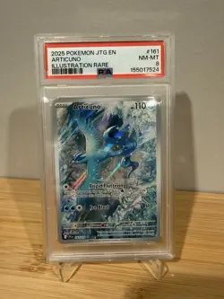Pokemon TCG SV09 Journey Together Articuno 161/159 Holo PSA 8 English 2025 - Image 1