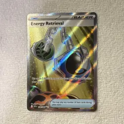The Pokemon Company Energy Retrieval 108/086 Crown Zenith Holo Uncommon English - Image 1