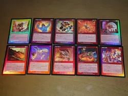 FOIL Lot Odyssey Japanese x10 mtg SP,MP B - Image 1