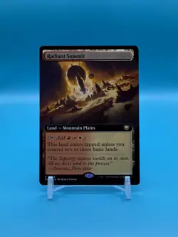 Radiant Summit (Extended Art) - Commander: Edge Of Eternities (EOC) - NM - Image 1