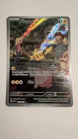 Pokemon TCG - Scarlet And Violet 151 - Pikachu 173/165 Illustration - Image 2