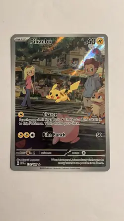 Pokemon TCG - Scarlet And Violet 151 - Pikachu 173/165 Illustration - Image 5