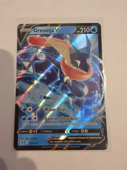 Greninja V 073/264 2021 Pokemon SWSH Fusion Strike Ultra Rare - Image 1