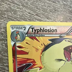 Pokemon Typhlosion Holo Rare Reverse Holo 20/162 BREAKthrough 2015 150 HP - Image 5