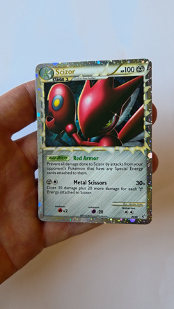 Pokemon TCG Scizor Prime 84/90 HGSS Undaunted Ultra Rare Holo 2010 NM - Image 2