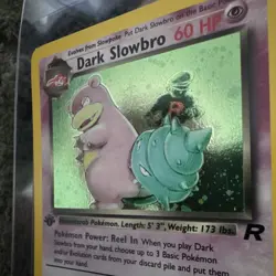 Pokemon TCG 1st edition Dark Slowbro Team Rocket 12/82 Holo Rare - Image 2