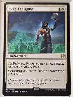 Rally the Ranks - Kaldheim - Magic the Gathering MTG Nice! - Image 1