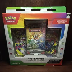 Pokemon TCG First Partner Illustration Collection Series 1 Box English - Image 1