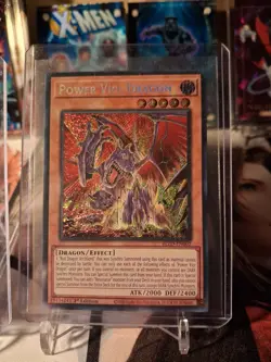 Yugioh Power Vice Dragon Secret Rare - Image 2
