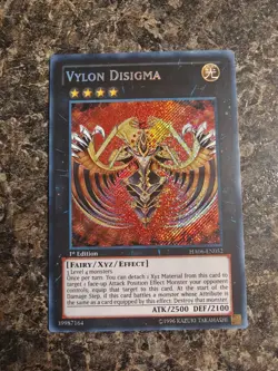 Yugioh Vylon Disigma - HA06-EN052 - 1st Ed. Secret Rare - VLP - Image 1