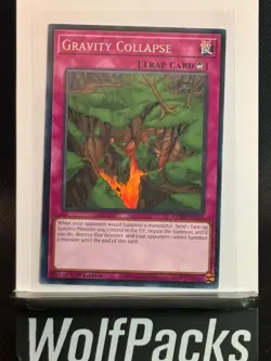 Yu-Gi-Oh! TCG Gravity Collapse VASM-EN030 Valiant Smashers 1st Edition Rare - Image 1