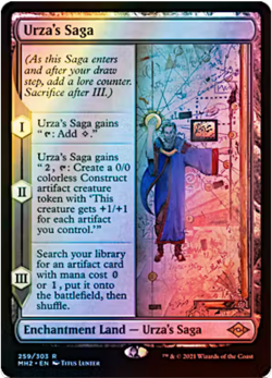 MTG Urza’s Saga FOIL Modern Horizons 2 MH2 NM Near Mint - Image 1