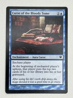 Curse of the Bloody Tome - 50/264 - Innistrad - MTG - LP - Regular Common - Image 1