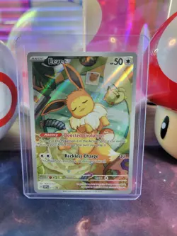 Eevee 173 Pokemon TCG S&V Black Star Promo Rare Holo NM - Image 1