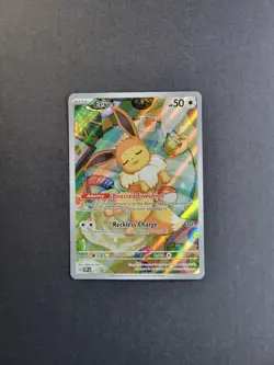 Eevee 173 Pokemon TCG S&V Black Star Promo Rare Holo NM - Image 2