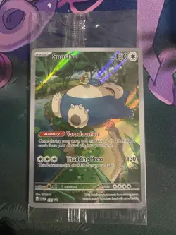 Pokemon TCG-Snorlax-Full Art IR-Sealed Promo-051-S&V 151-English - Image 1