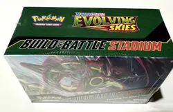 Pokemon Evolving Skies Build And Battle Stadium - Factory Sealed - Image 2