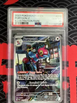 2023 Pokemon Paradox Rift Porygon-Z PSA 10 - Image 1