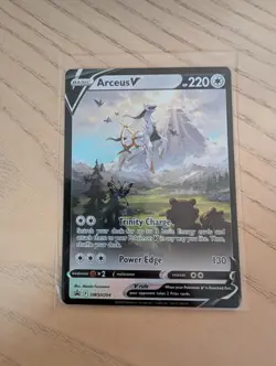 Pokemon TCG - Arceus V SWSH204 - Alt Art Sword & Shield Black Star Promo - Image 1