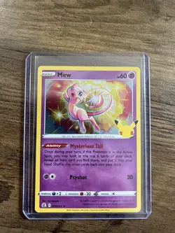 Mew 011/025 Holo - Pokemon TCG Celebrations 25th Anniversary Set 2021 NM - Image 1