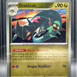 Pokemon TCG Drakloak Poke Ball Pattern Prismatic Evolutions NM 072/131 - Image 3