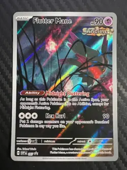 Pokemon TCG Flutter Mane SVP 097 Black Star Promo Scarlet & Violet Promo NM - Image 1