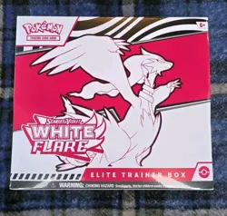 Pokemon TCG White Flare Elite Trainer Box ETB New Factory Sealed - Image 1