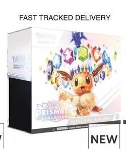 ✅10* Pokemon TCG Prismatic Evolutions Elite Trainer Box ETB | Sealed | In Hand🔥 - Image 1
