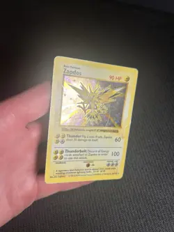 Pokemon TCG Zapdos 16/102 Base Set Shadowless Holo Rare HP - Image 4