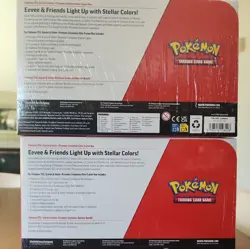 Pokemon Scarlet and Violet Prismatic Evolutions ETB with Boosters (X2) Unopened - Image 2