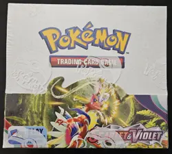 Pokemon Scarlet & Violet Base Booster Box New Factory Sealed Trading CG 2023 - Image 1