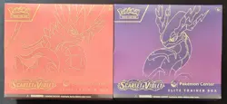Pokemon Center Exclusive Scarlet Violet Miraidon Koraidon Elite Trainer Box Lot - Image 1
