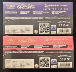 Pokemon Center Exclusive Scarlet Violet Miraidon Koraidon Elite Trainer Box Lot - Image 4