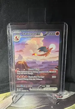 Pokemon TCG Charizard EX SAR 199/165 SV: 151 Near Mint Condition - Image 1