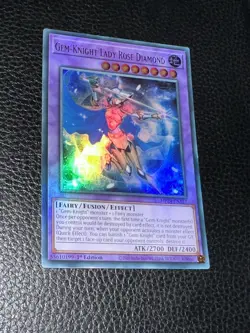 Gem-Knight Lady Rose Diamond - MP24-EN157 - Ultra Rare - 1st Ed - YuGiOh TCG - Image 2