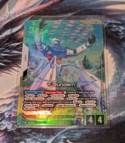Gundam Card Game Phantom Aria Destiny Turn A Gundam LR+ Near Mint - Image 1
