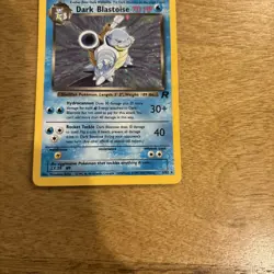 Pokemon TCG Dark Blastoise Holo Rare Card 3/82 - Image 2